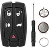 COFOGHLKEY 5 pulsanti Per Freelander 2 Key Fob Case Con Batteria VL2330 per Land Rover Freelander 2 Telecomando Shell Sostituzione Kit di Riparazione