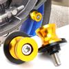 QJY-Motor Part-Store Universal Moto M6 Nottolini Cavalletto 6mm Bobine per YAM&-AHA YZF R1 R3 R6 R7 R125 MT03 MT10/SP FZ07 FZ09 T-MAX 500 530 560 XSR700 XSR900 Monsterr 821-Oro