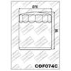 CHAMPION Filtro Olio COF074C Harley V Rod (Filtri Olio) / Oil Filter COF074C Harley V Rod (Oil Filter)