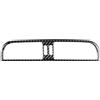 CFCKHPTHAZ Per Fiat 500 2012 2013 2014 2015 Interni Auto Fibra Di Carbonio Console Centrale Bocchetta Aria Pannello Copertura Adesivi Trim CFCKHPTHAZ