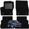 OFFICINE MILANO IL TUO STILE IN AUTO. Set 4 Tappetini in Moquette per Ford Kuga II Restyling dal 2016 al 2019, Fondo Antiscivolo con Battitacco in PVC - Alta Qualità - Made in Italy - OFFICINE MILANO