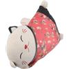OUNONA Cuscino Lombare per Peluche Supporto per Schiena a Forma di Manekineko Adorabile, Facile da Installare, per Sedili e Sedie in Casa