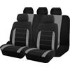 Generic Coprisedili per Auto Kit Anteriore E Posteriore per Ford Fiesta Titanium 2005-2009,Soft Confortevole Traspirante Protezione per Sedili Auto,Accessori Auto Interno