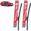 OP Spazzole tergicristallo anteriori compatibile con Audi A4 b9 avant 2015 +