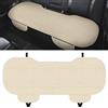 HIAHXC Coprisedile Auto,Antiscivolo Copri Sedile Auto 135 × 48 cm,Coprisedile Posteriore Auto,Soft Confortevole Protezione per Sedile Posteriore (Beige)