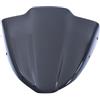 avdb-moto Cupolina/Parabrezza Compatibile con YAMAHA MT 09 / FZ 09 / SP 2017-2020 in Policarbonato (Nero)