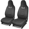 Auto Accessori Lupex Coprisedili Compatibili per Citroen C1 2005-2022 | Coppia Anteriore, Made In Italy, Copri poggiatesta anteriori integrato, Policotone, Nero