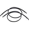 Mixabloem Modanatura per tettuccio per Honda Fit 2005-2008, coperture laterali in gomma nera, compatibili con i numeri OEM 74316SAA003 74306SAA003, set da 2 pezzi sinistro e destro