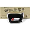 Audi Copri-volante Audi S-Line originale per volante sportivo, interno nero cromato