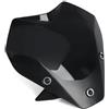 WIJHJET CUPOLINO Parabrezza Per BMW S1000R 1000R 2021-2025 Moto Vento Deflettore Scudo Schermo Con Staffa Parabrezza Spoiler(Nero)