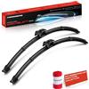 Frankberg 2x Spazzole Tergicristallo 550mm/475mm, Anteriore | Compatibile con M.G 3 ZP2; incluso indicatore di usura und panno per la pulizia
