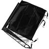 VILLFUL Copri Moto per Bici Elettrica, Tela Oxford Nera 69x220 CM | Leggero e Portatile, Rimozione Facile, Uso Esterno, Adatto a Bicicletta e Bici Elettrica