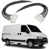 GNXFixt 2 x Fascio Cavi Fanale Posteriore Compatibile BRAVO, DOBLO, PUNTO, JUMPER 51277255