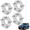 NTLTPYY 4 distanziali 5 x 112 mm, foro mozzo 57,1 mm | 2 piastre di ancoraggio da 15 mm, 2 x 20 mm, per Audi A3, A4, A6, A8, Q2, Q3, TT, 20 pezzi M14 x 1,5 bulloni e foro mozzo