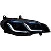XEXJHQQ Fari Fanali Proiettori Anteriori Per BMW Per X5 E70 2007-2013 Fari Anteriori A LED Fari Anteriori Per Auto DRL Segnale Proiettore Lente Accessori Per Auto(2011-2013)