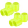 Generic Tappi coprivalvola per pneumatici, fosforescenti, 8 pezzi, 0,8 cm, universali, decorazione per auto, SUV, camion, moto, biciclette, biciclette elettriche