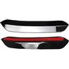 Generico Alettone Posteriore Per VW Per Polo Per Golf 6 7 MK6 MK7 7.5 R GTI GTD Per Oettinger Style Car Spoiler Sul Tetto Estensioni Alette Ala Posteriore Nero Lucido Bagagliaio Alettone