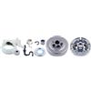 Mixabloem Kit pompa olio frizione pignone con ingranaggio a vite senza fine per motoseghe MS251 MS231 MS231C MS251C | Include 7T pignone cuscinetto ad aghi tubo carburante E-Clip Cleaner