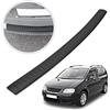 CHROMEMASTER | Compatibile con VW Touran 2003-2010; Protezione paraurti Posteriore; Polyurethane, Nero Opaco; Protezione paraurti Protegge la Vernice del paraurti dai Graffi ed i Danni
