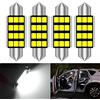 LMLZNP 7 pz Bianco Canbus Error Free Lampadine A LED Interni Cupola Mappa Kit Luci di Lettura, Per Fiat Multipla 1999-2010 Tronco Soffitto Lampada Da Tetto