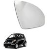 Esselle Parts Specchio Retrovisore per Smart Fortwo 451 Sinistro Lato Guida, Vetro Ricambio Esterno con Piastra ABS, Montaggio Plug & Play