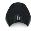 Rugnipw Moto Parabrezza Per BMW Per R 1150R Per R1150R 2000-2005 Parabrezza Per Moto Deflettori Anti Visiera In Vetro Anteriore Visiera Cupolino Moto(Nero)