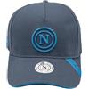 SSC Napoli Cappello con Visiera Centenary Blue 2026/2027, Prodotto Ufficiale