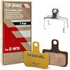 TOP BRAKE Pastiglie per freni a disco per bici da strada compatibili con SRAM Level Ultimate/T/TL/TLM B1; Force eTap AXS/Red eTap AXS (Gen. 2) | MTB/eMTB/Gravel/Cross-Country