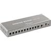 Fender Engine Room LVL12 Alimentatore Pedaliera Isolato 12 Uscite | 12 uscite isolate, ricarica USB, compatibilità 9V 12V 18V, pedali per effetti per chitarra, alimentazione senza rumore