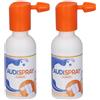 Audispray Junior Detersione Dell'Orecchio 2x25 ml Spray