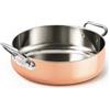 Baldassare Agnelli Tegame Rondeau 1907 Copper4 in rame 2.5mm 2 maniglie, Ø 28 cm