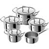 Zwilling J.A.Henckels Italia Twin classic - set 5 pentole in acciaio inossidabile