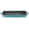 Le Creuset Tradition, grill rettangolare 32x22 cm in ghisa vetrificata - blu caribe
