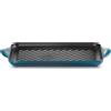 Le Creuset Tradition, grill rettangolare 32x22 cm in ghisa vetrificata - deep teal