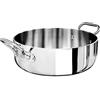 Baldassare Agnelli Tegame in aluinox 5ply, 2 manici, induzione - Ø 28 cm