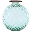 Venini Monofiori balloton, vaso Ø11x12,5 cm - verde menta
