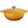 Le Creuset Marmitta evolution, casseruola 26 cm in ghisa vetrificata - nectar