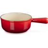 Le Creuset Classic, casseruola savoiarda in ghisa vetrificata 18 cm - ciliegia