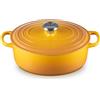 Le Creuset Evolution, cocotte ovale 27 cm in ghisa vetrificata - nectar