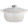 Le Creuset Evolution, cocotte rotonda 24 cm in ghisa vetrificata - meringue