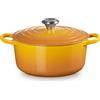 Le Creuset Evolution, cocotte rotonda 24 cm in ghisa vetrificata - nectar