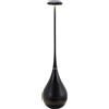 Zafferano S.R.L. Dondolina, lampada da tavolo ricaricabile - Nero