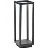 Zafferano S.R.L. Home pro, lampada da tavolo ricaricabile grigio scuro - no caricabatterie