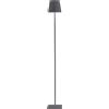 Zafferano S.R.L. Poldina pro L lampada da terra - grigio scuro - no caricabatterie