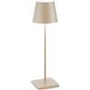 Zafferano S.R.L. Poldina Pro, lampada da tavolo sabbia LD0340S3- Zafferano