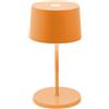 Zafferano S.R.L. Olivia, mini lampada da tavolo Arancio-Zafferano
