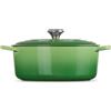 Le Creuset Evolution, cocotte ovale 29 cm in ghisa vetrificata - bamboo