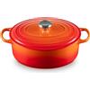 Le Creuset Evolution, cocotte ovale 29 cm in ghisa vetrificata - arancio