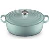 Le Creuset Evolution, cocotte ovale 27 cm in ghisa vetrificata - sea salt