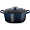Le Creuset Evolution, cocotte rotonda 22 cm in ghisa vetrificata - nuit